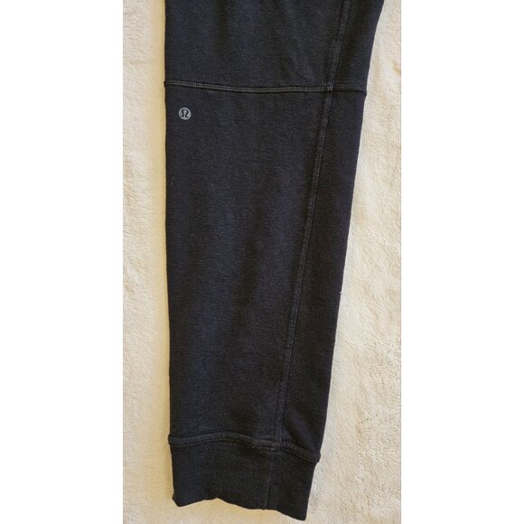 Lululemon sweatpants Adult Medium Black Cotton Joggers Active Casual Men - Picture 6 of 11
